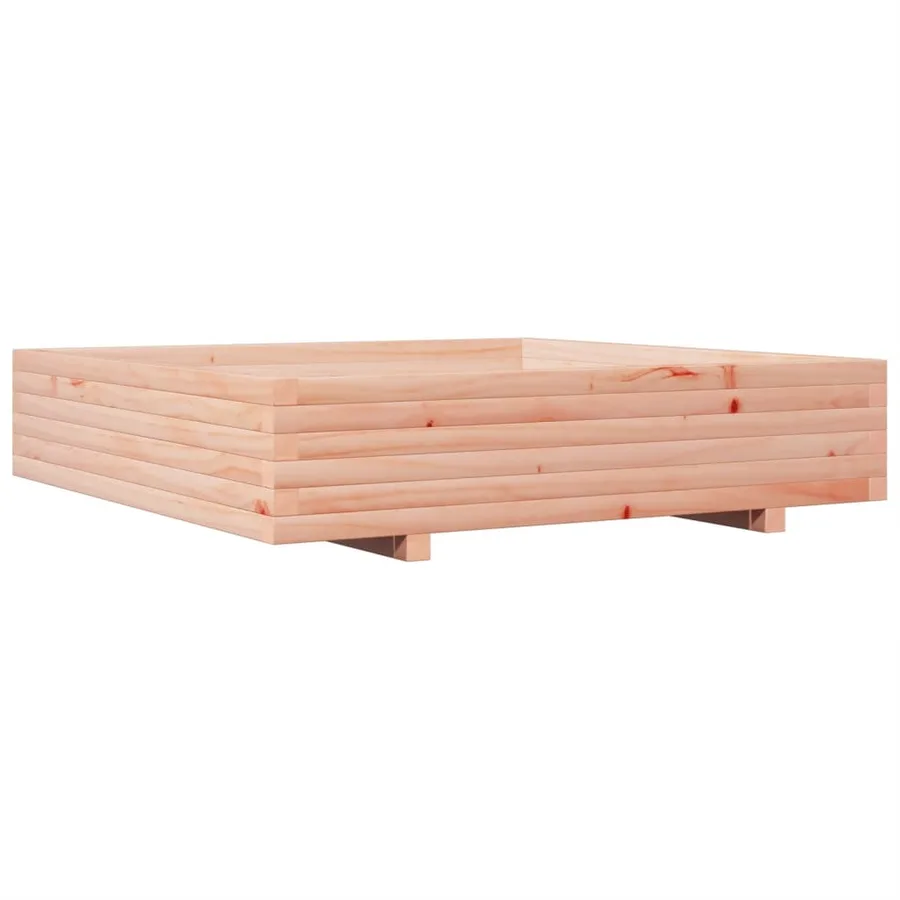 Jardinière 110x110x26,5 cm bois massif de douglas - 2
