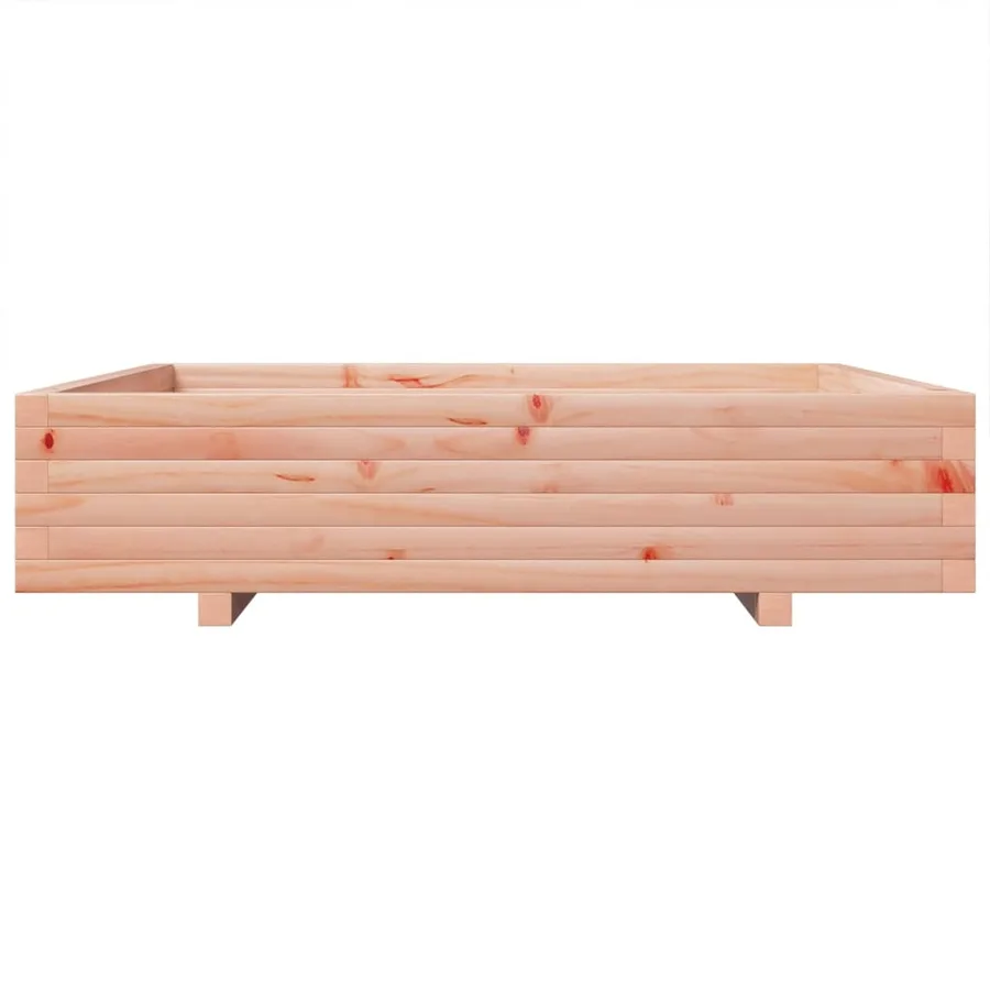 Jardinière 110x110x26,5 cm bois massif de douglas - 5