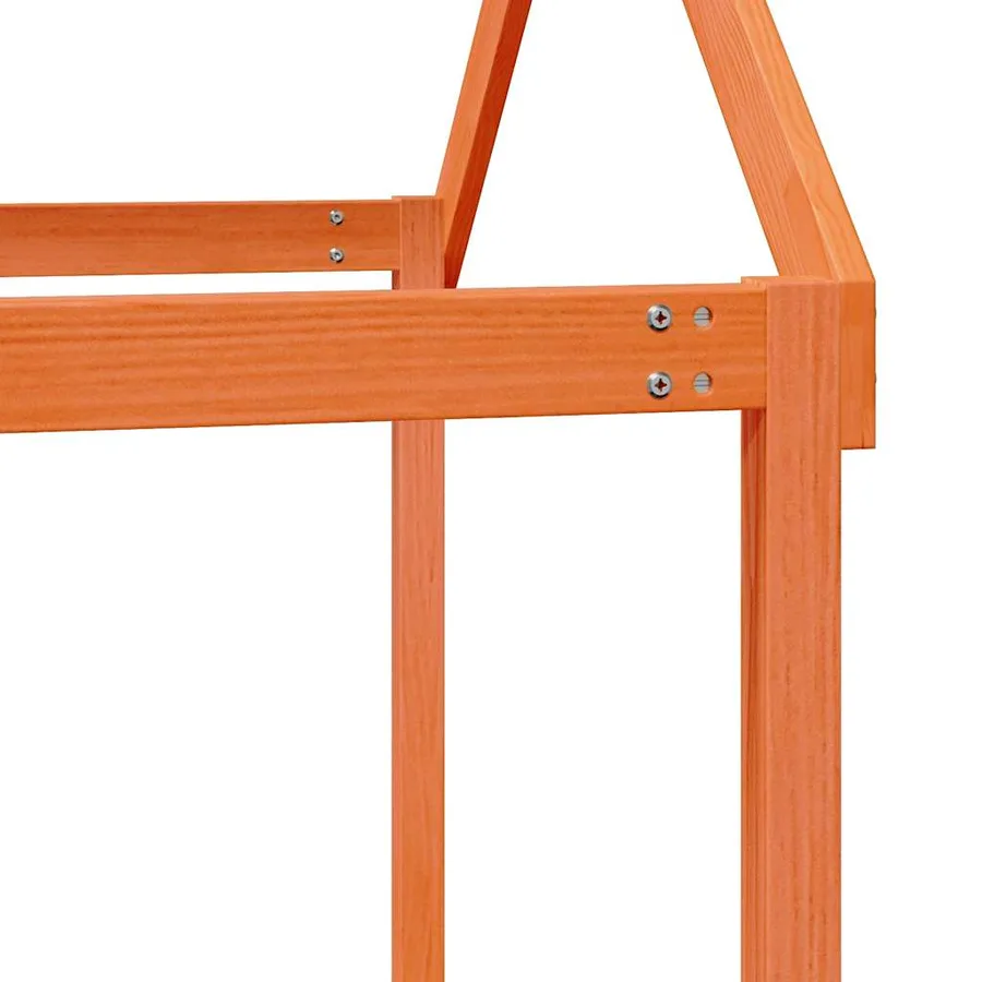 Toit de lit pour enfants 217x85,5x154 cm bois de pin massif - 7