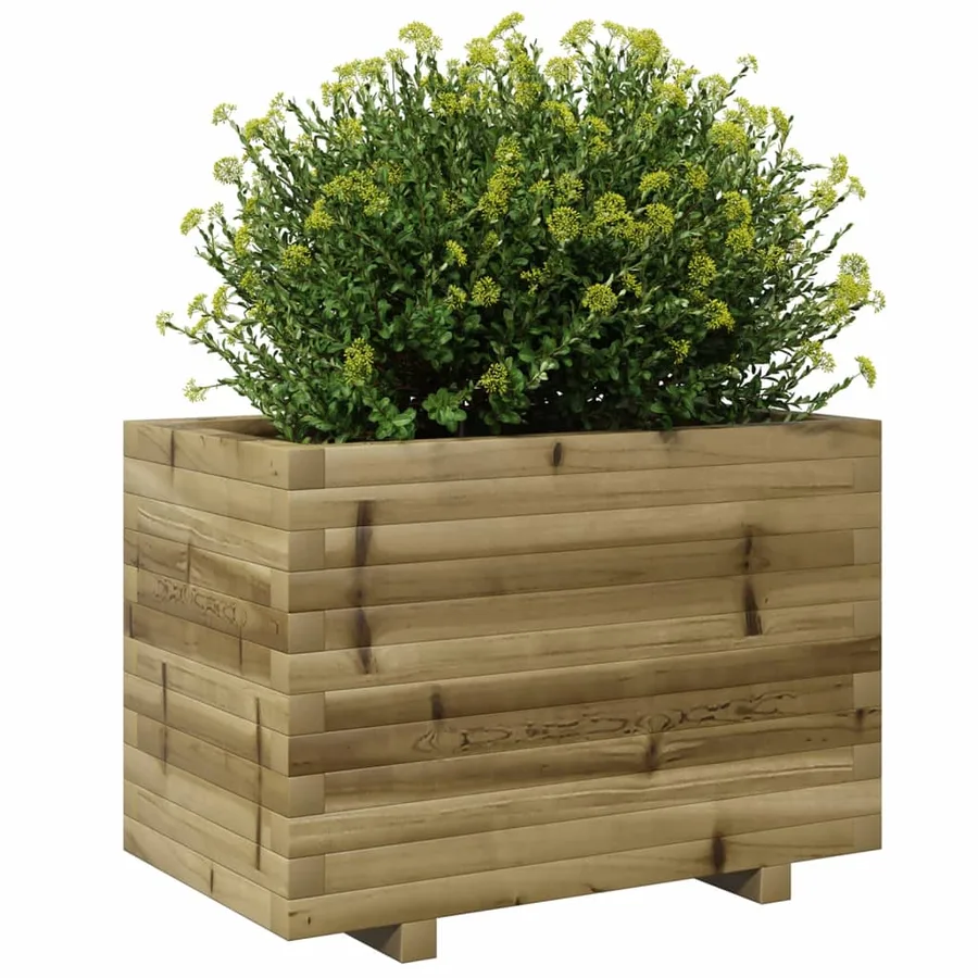 Jardinière 70x40x49,5 cm bois de pin imprégné - 4