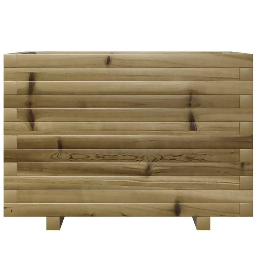 Jardinière 70x40x49,5 cm bois de pin imprégné - 5