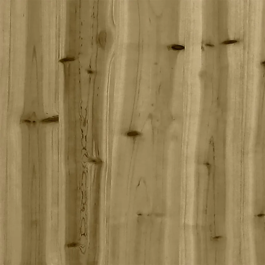 Jardinière 70x40x49,5 cm bois de pin imprégné - 9