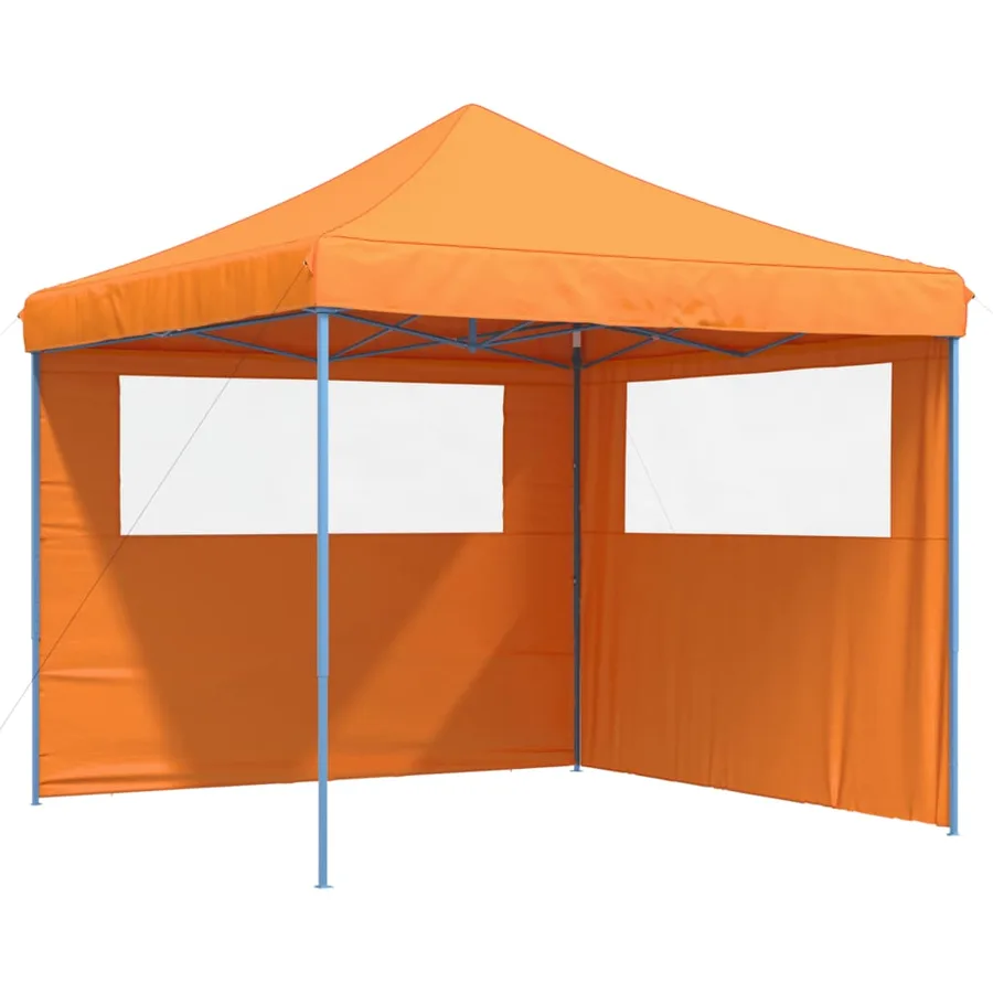 Tente de réception pliable escamotable avec 2 parois latérales - 2