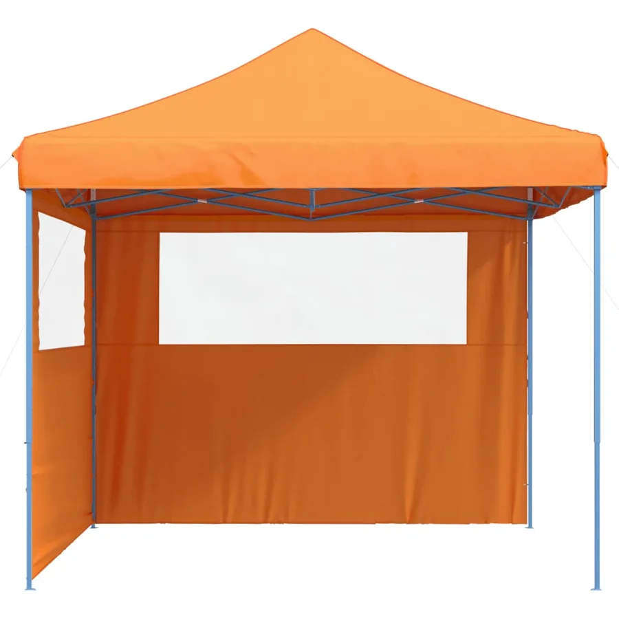 Tente de réception pliable escamotable avec 2 parois latérales - 5