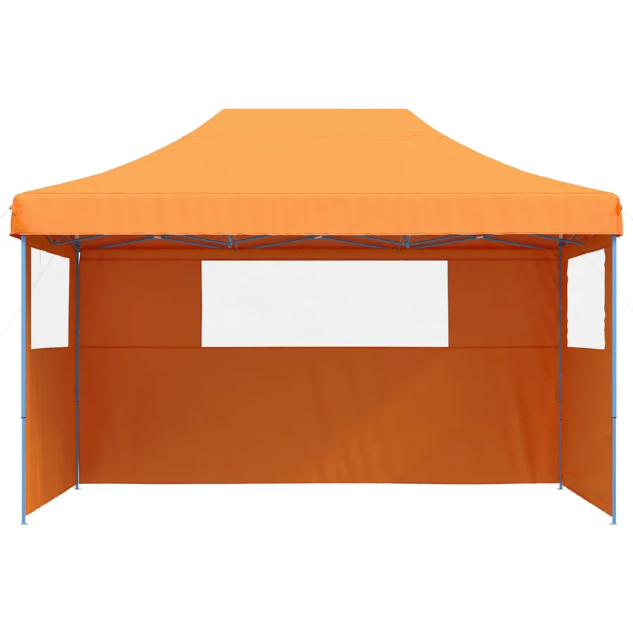 Tente de réception pliable escamotable avec 3 parois latérales - 3