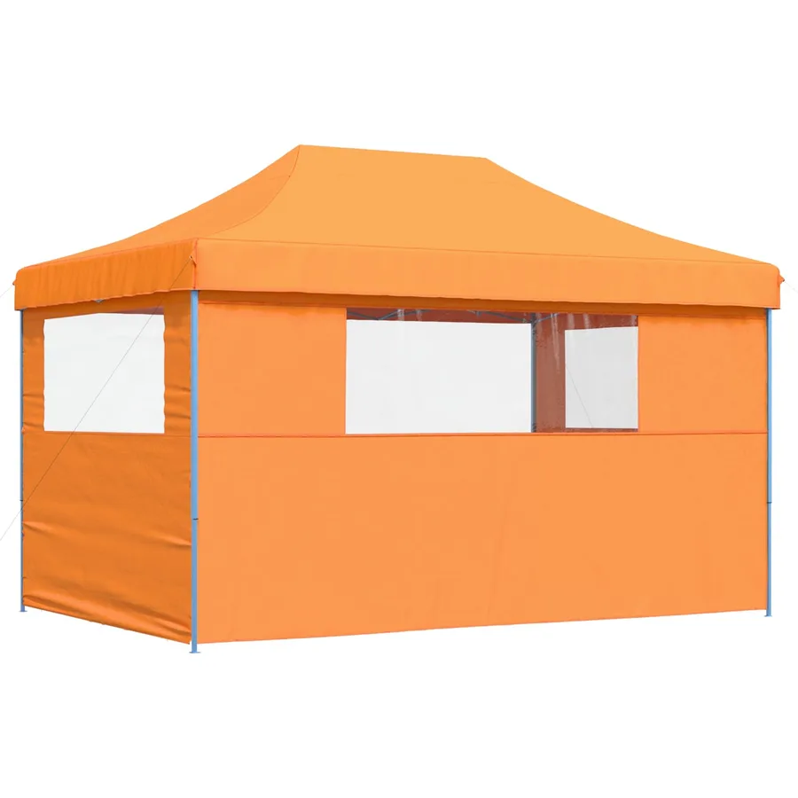 Tente de réception pliable escamotable avec 3 parois latérales - 5