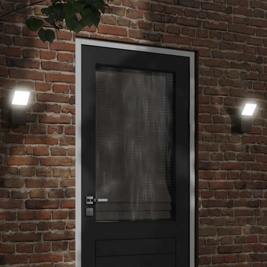 Applique murale LED d'extérieur aluminium moulé sous pression