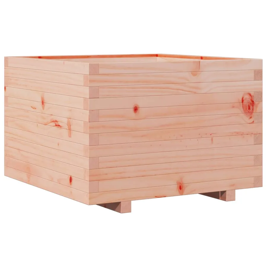 Jardinière 70x70x49,5 cm bois massif douglas - 2