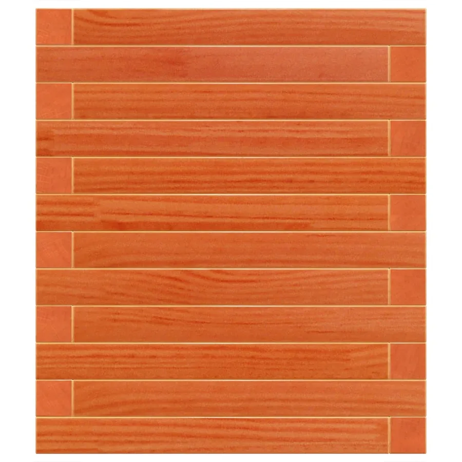 Jardinière cire marron 90x40x46 cm bois de pin massif - 6