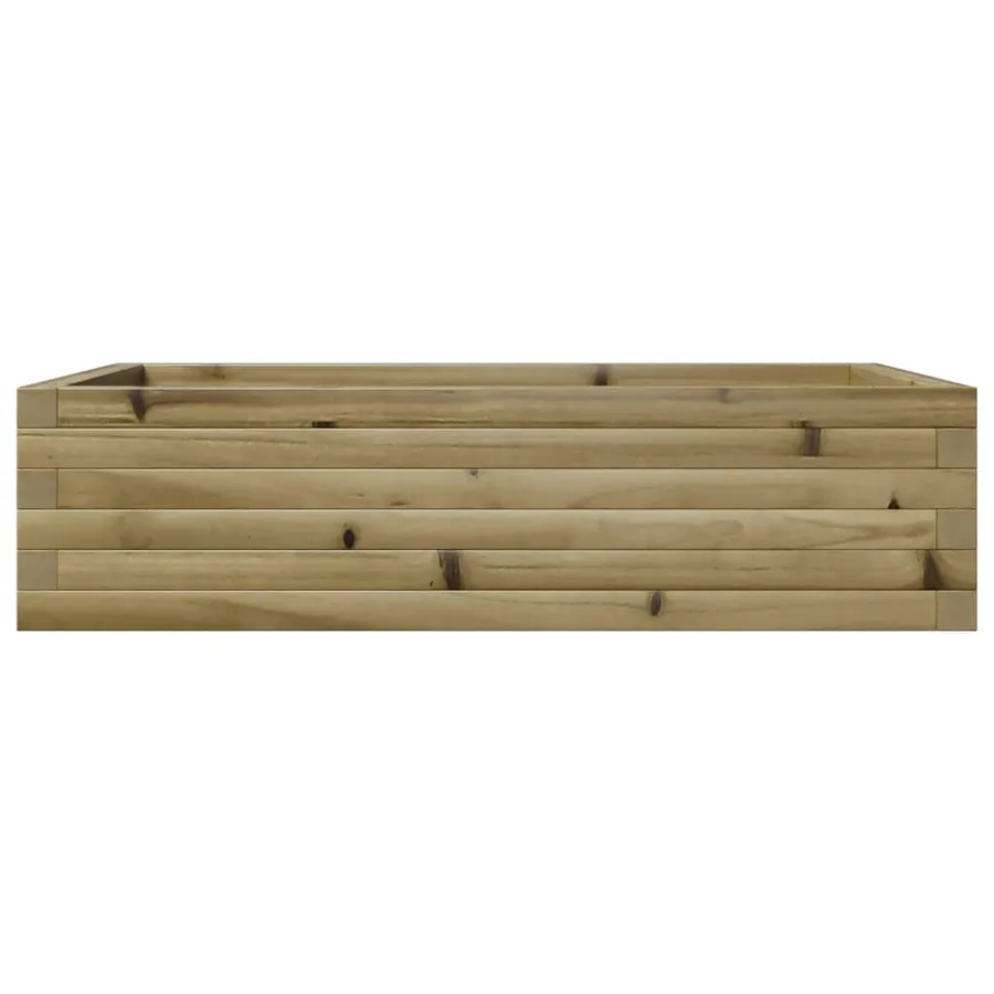 Jardinière 90x60x23 cm bois de pin imprégné - 5