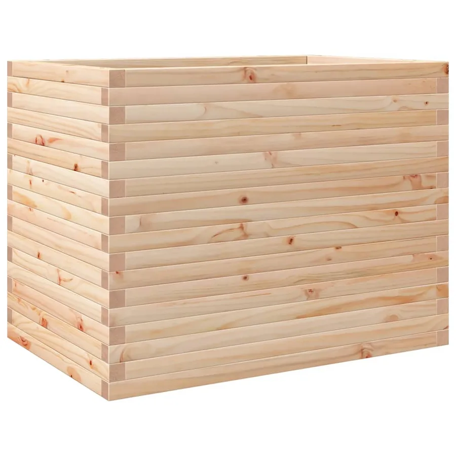 Jardinière 90x60x68,5 cm bois de pin massif - 2