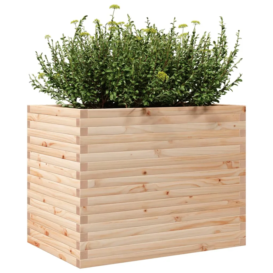 Jardinière 90x60x68,5 cm bois de pin massif - 4