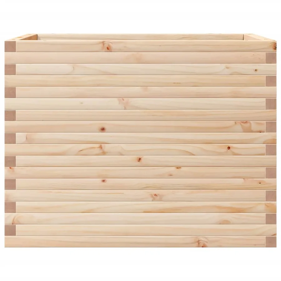 Jardinière 90x60x68,5 cm bois de pin massif - 5