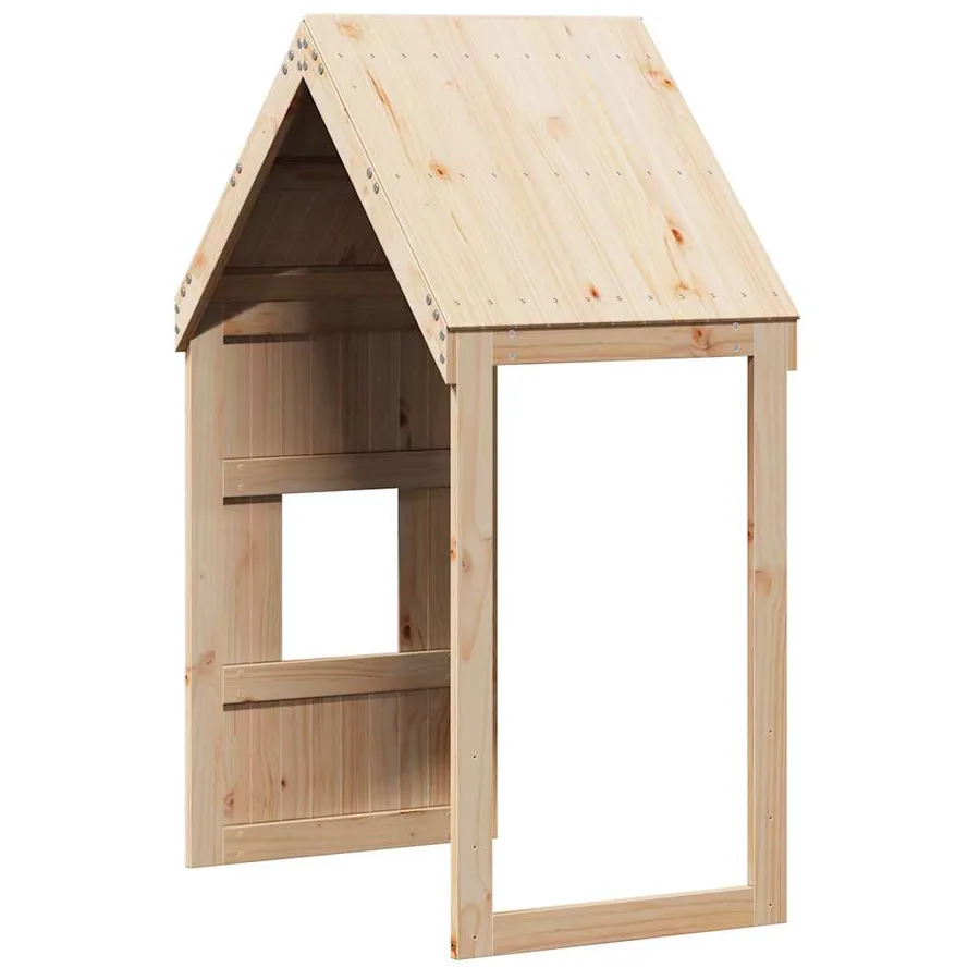Toit de lit pour enfants 60x89x134,5 cm bois de pin massif - 6