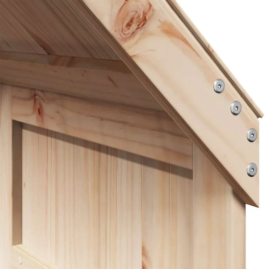 Toit de lit pour enfants 60x89x134,5 cm bois de pin massif - 7