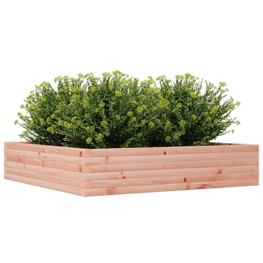 Jardinière 110x110x23 cm bois massif douglas - 4
