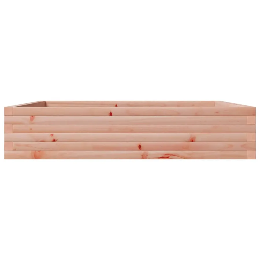 Jardinière 110x110x23 cm bois massif douglas - 5