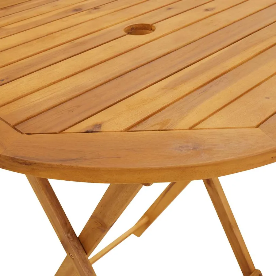 Ensemble de bistro 3 pcs noir polypropylène et bois massif - 11