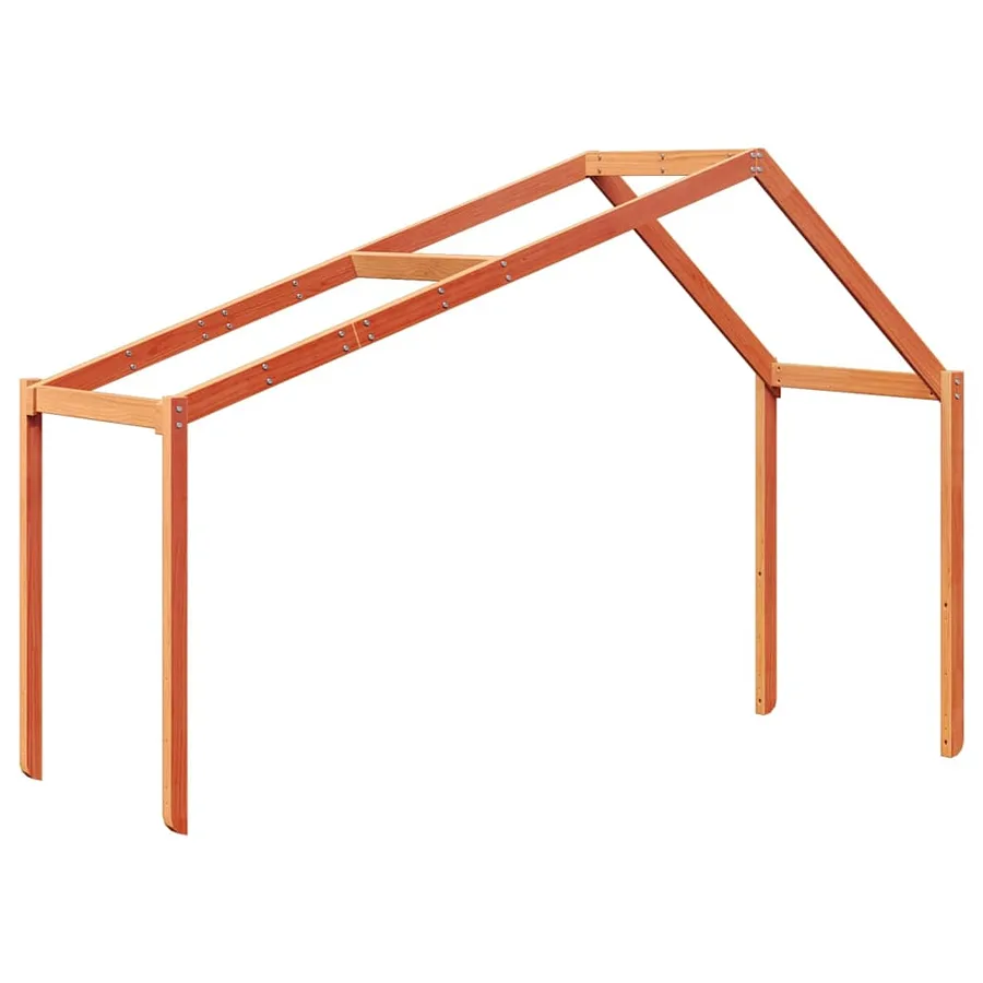 Toit de lit pour enfants 203x95,5x142 cm bois de pin massif - 2
