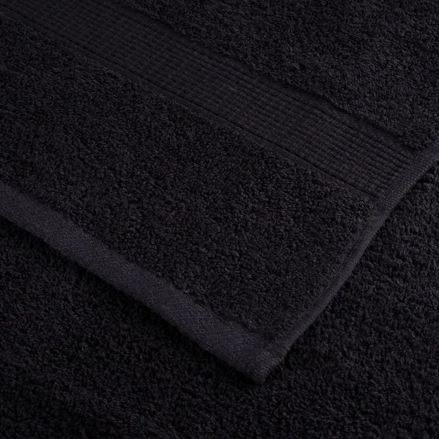 Serviettes de sauna de qualité supérieure SOLUND 10 pcs noir - 6
