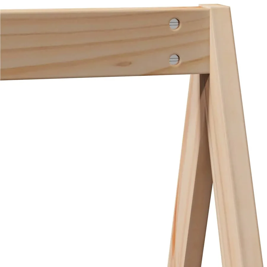 Toit de lit pour enfants 209x85,5x88 cm bois de pin massif - 7