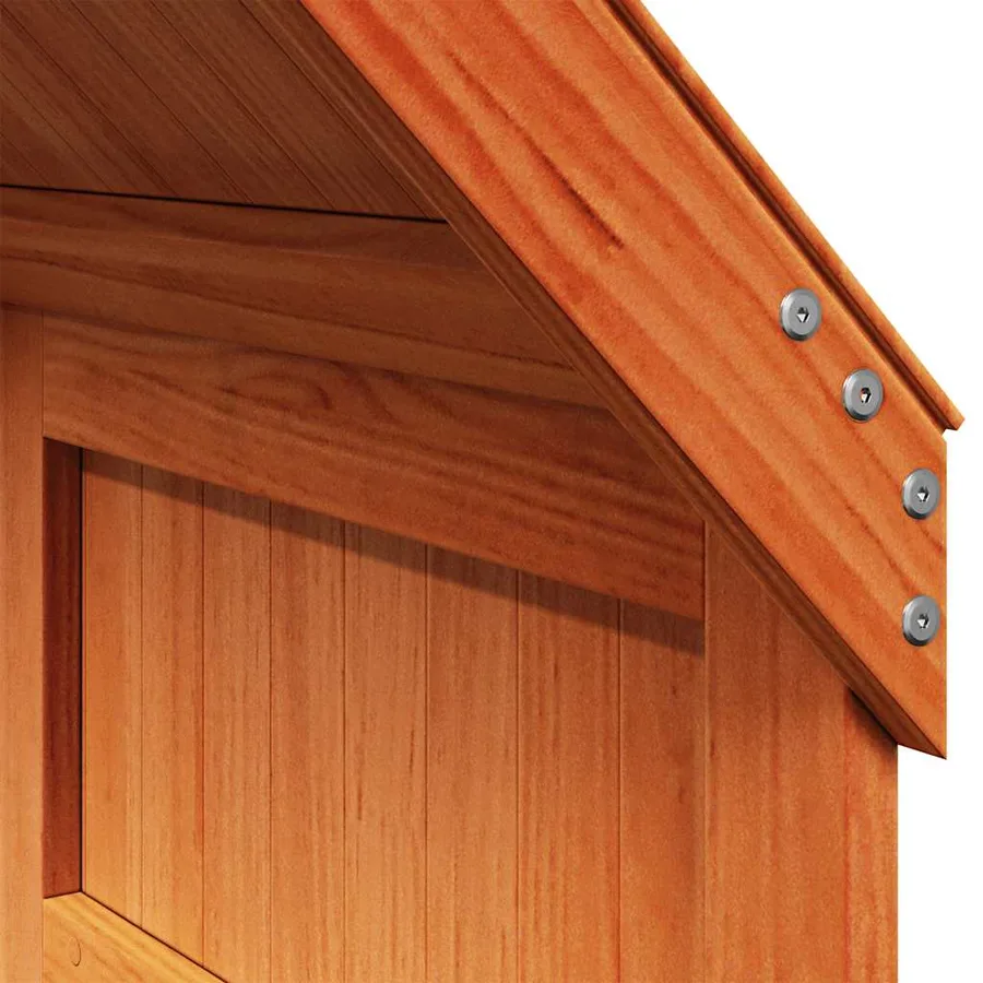 Toit de lit pour enfants 60x89x134,5 cm bois de pin massif - 7