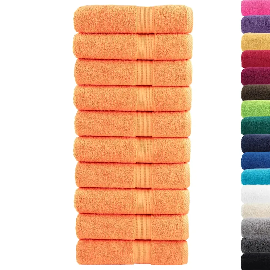 Serviettes de bain de qualité supérieure SOLUND 10 pcs 600g/m² - 2