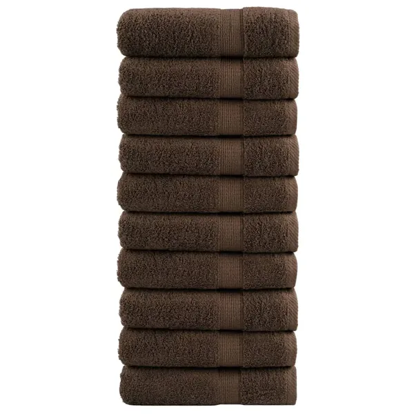 Essuie-mains de qualité supérieure SOLUND 10pcs marron 600 g/m²