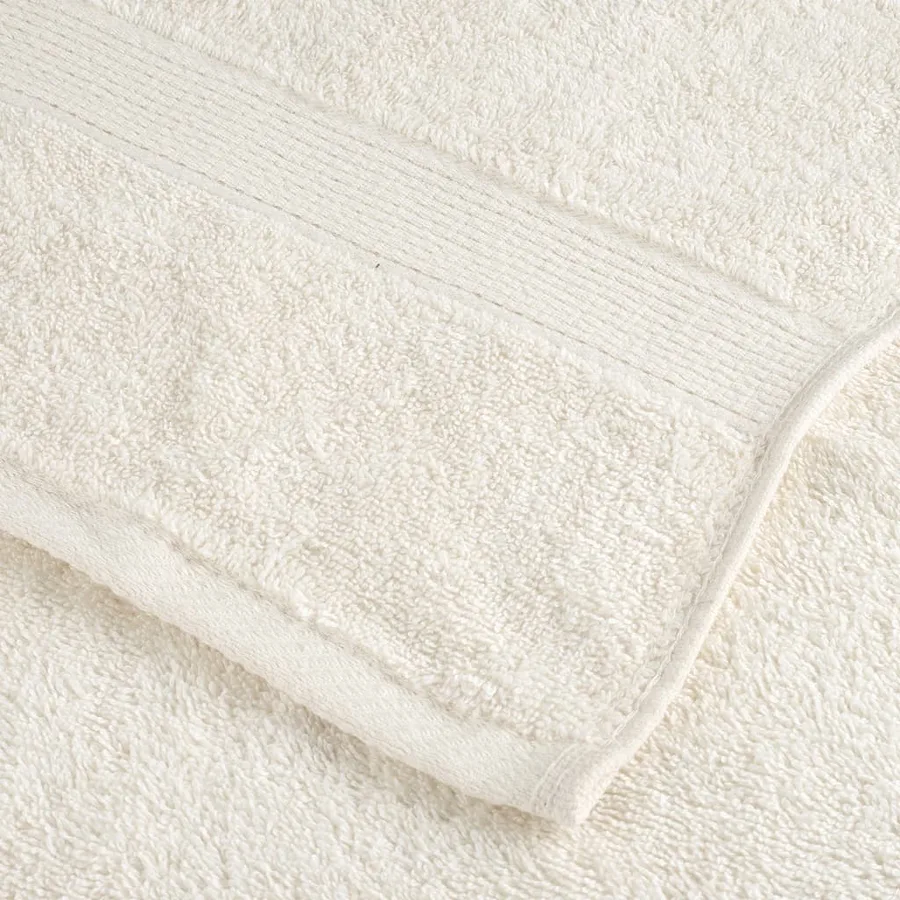 Serviettes de douche de qualité supérieure SOLUND 2 pcs crème - 6
