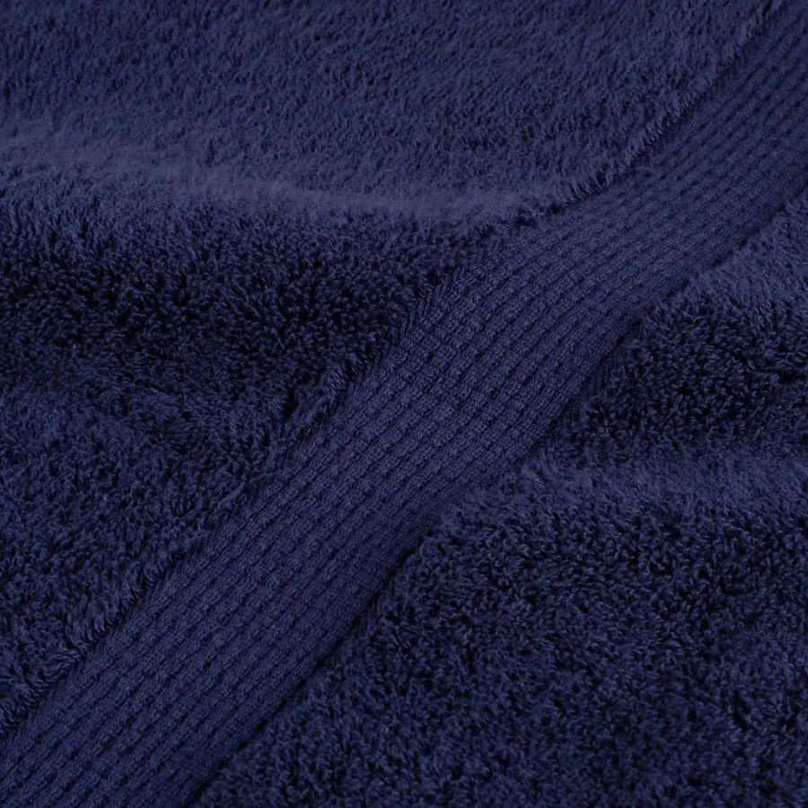 Serviettes d'invité de qualité sup. SOLUND 10 pcs bleu marine - 7