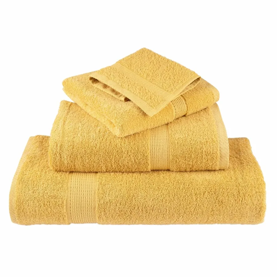 Serviettes d'invité de qualité supérieure SOLUND 10 pcs doré - 4