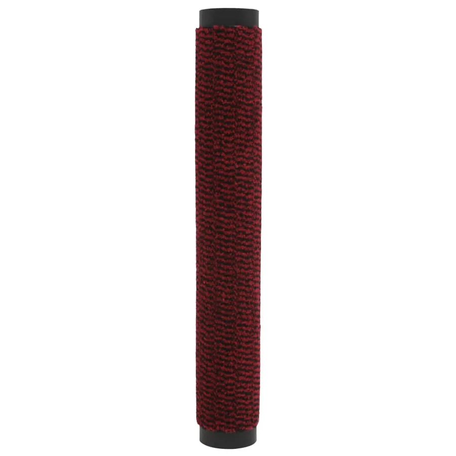 Paillassons rectangulaires 2 pcs 40 x 60 cm Rouge - 4