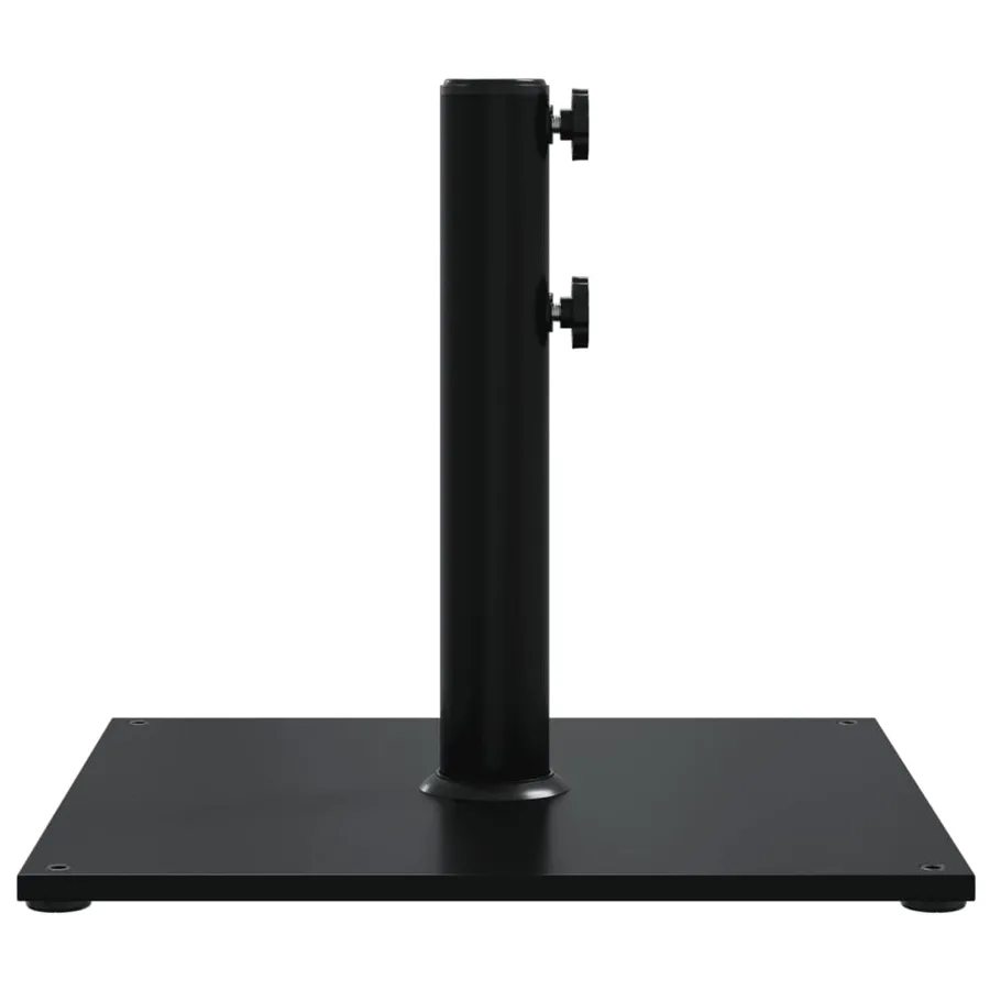 Base de parasol pour mâts Ø32/38/48 mm 17 kg carré - 5
