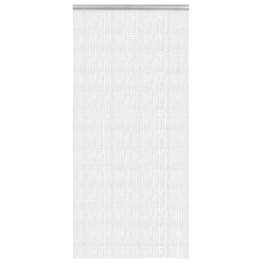 Moustiquaire de porte à chaîne 100x212 cm aluminium - 2