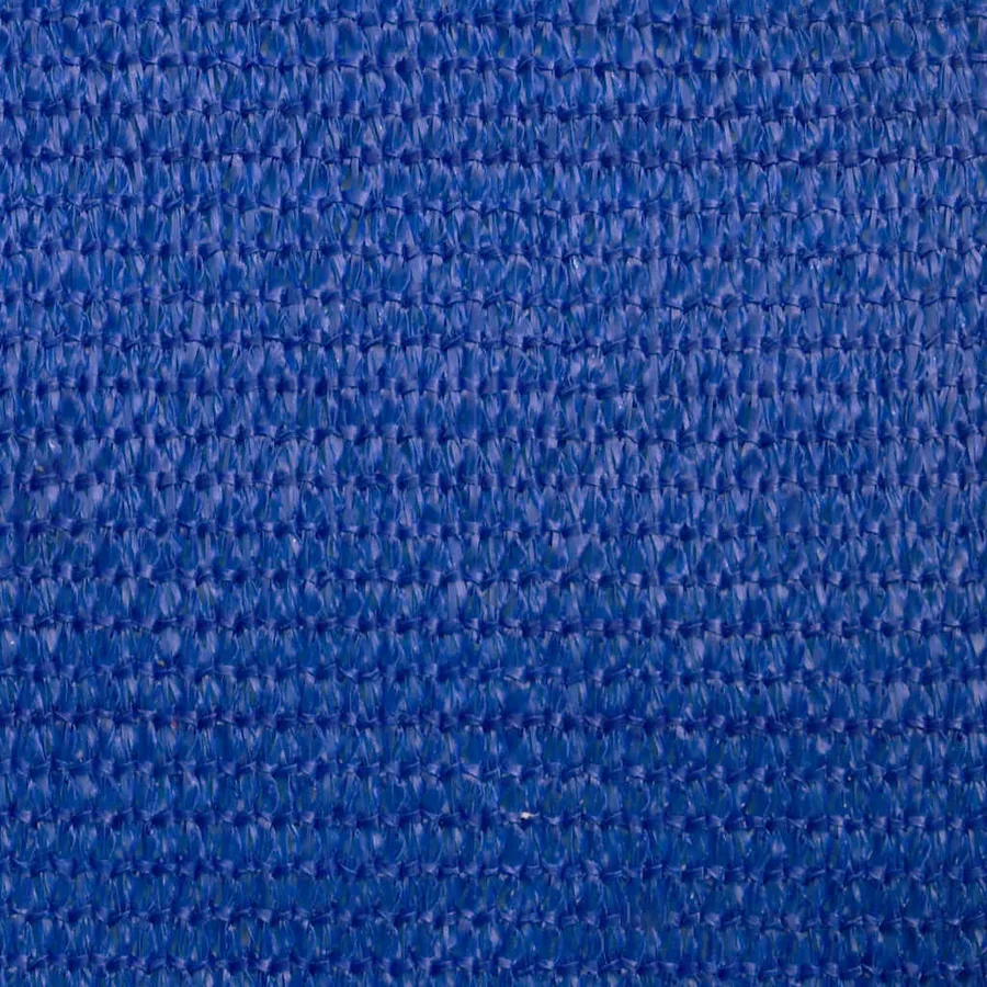 Voile d'ombrage 160 g/m² rectangulaire bleu 5x7 m PEHD - 9