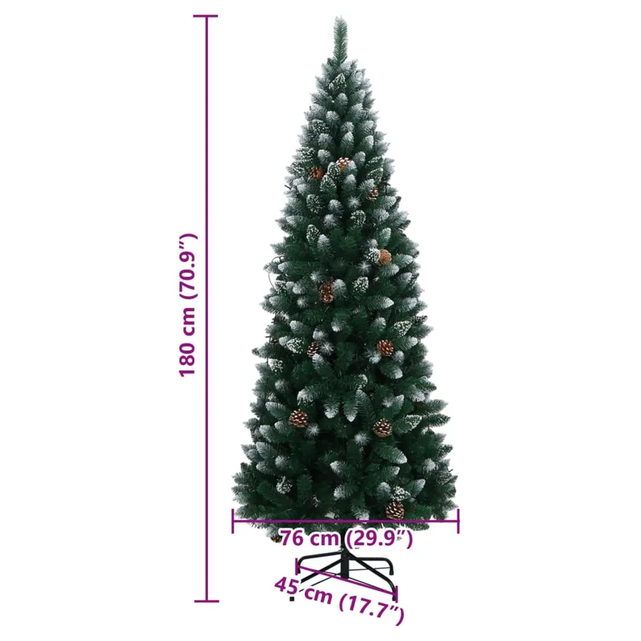 Sapin de Noël artificiel 300 LED 180 cm - 12