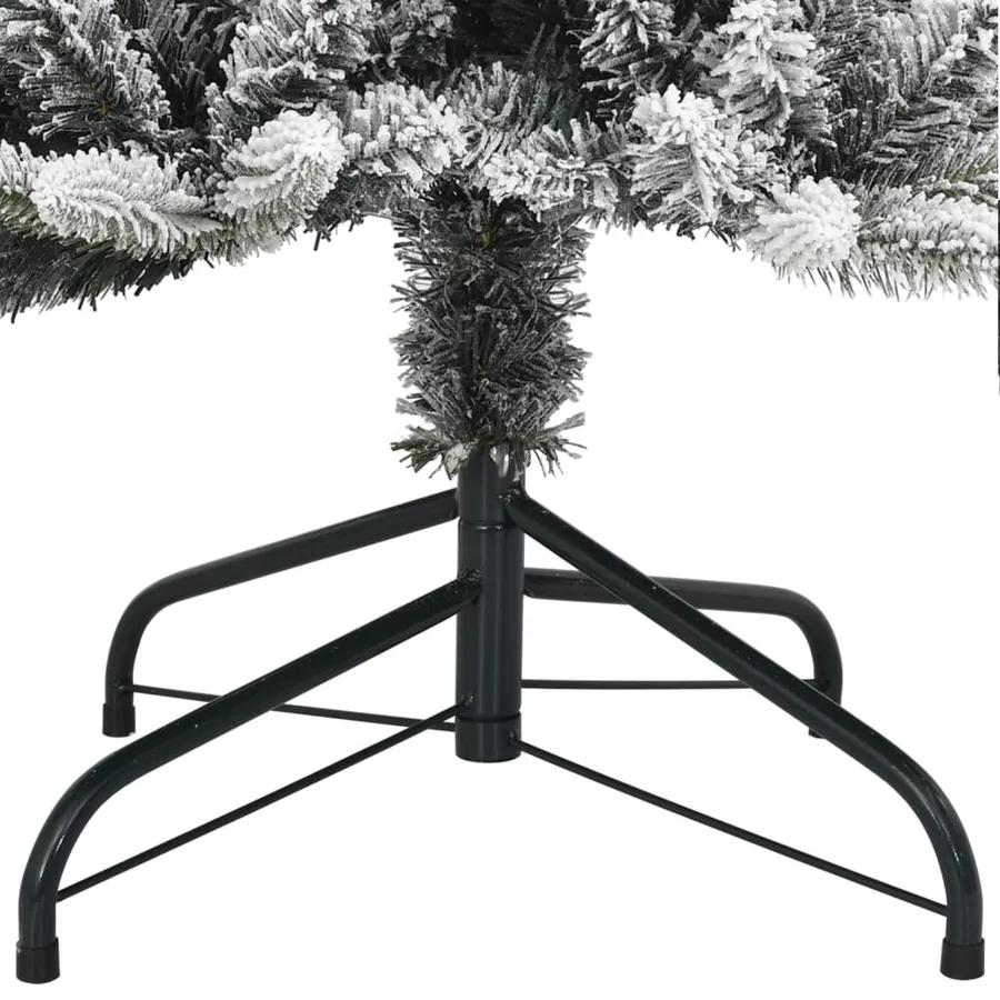 Sapin de Noël artificiel 300 LED et neige floquée 180 cm - 8