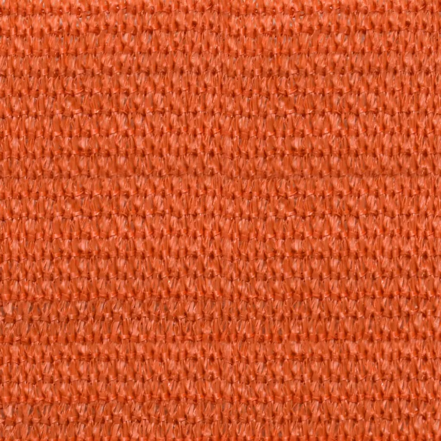 Voile d'ombrage 160 g/m² rectangulaire orange 3x5 m PEHD - 9