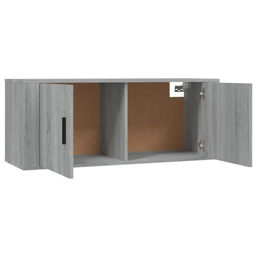 Meubles TV muraux 2 pcs sonoma gris 100x34,5x40 cm - 5
