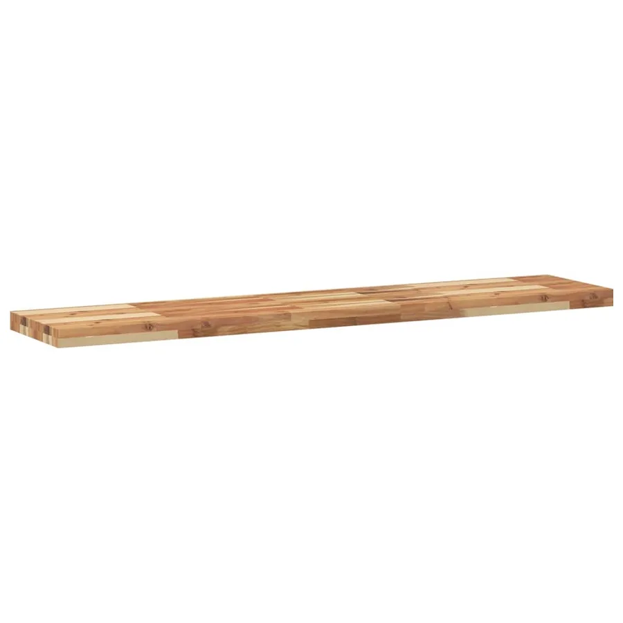 Étagères flottantes 4 pcs 140x30x4 cm acacia massif à l'huile - 6