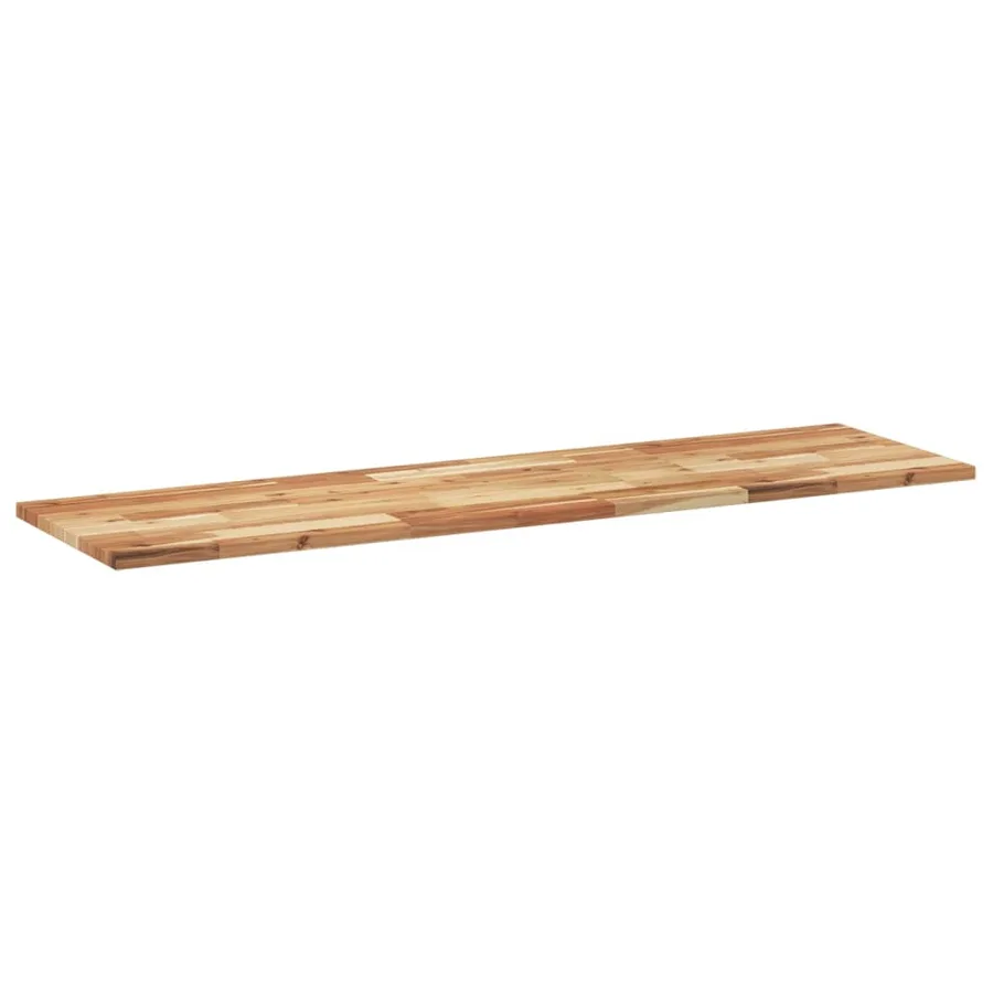 Étagères flottantes 3 pcs 140x40x2 cm acacia massif à l'huile - 6
