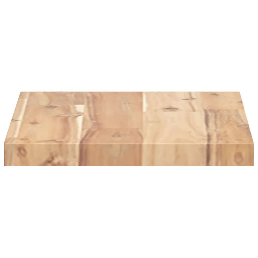 Étagères flottantes 2 pcs 60x20x2 cm acacia massif non traité - 5