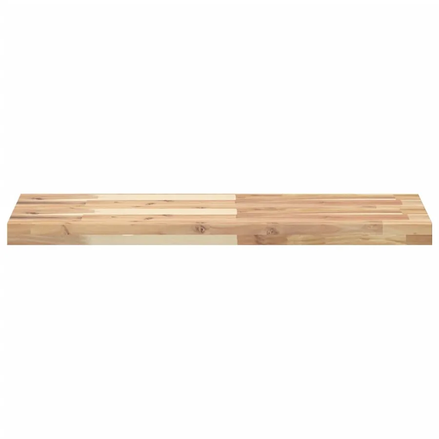 Étagères flottantes 2 pcs 80x30x4 cm acacia massif non traité - 4