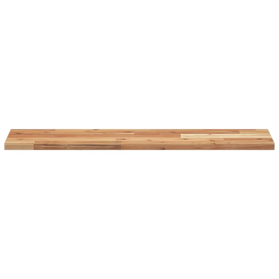 Étagères flottantes 2 pcs 100x20x2 cm acacia massif à l'huile - 4