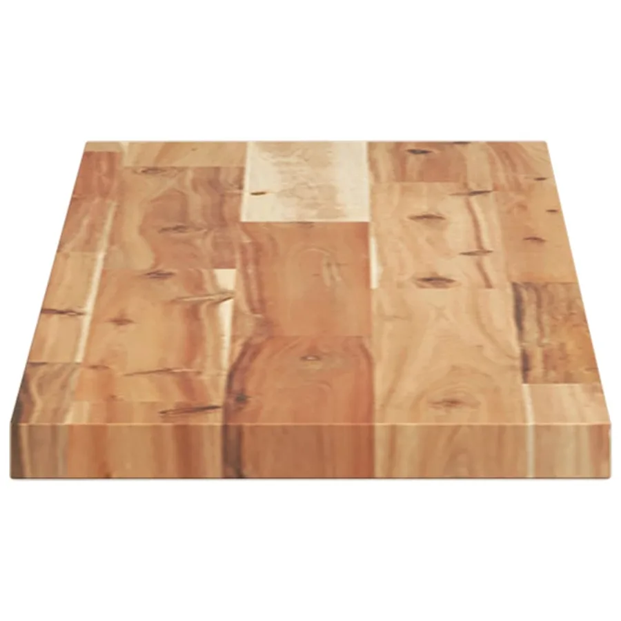 Étagères flottantes 2 pcs 100x20x2 cm acacia massif à l'huile - 5
