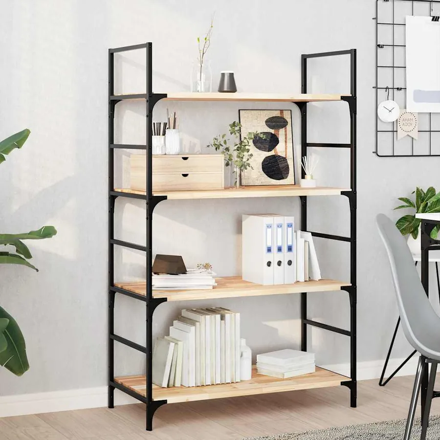 Étagères flottantes 4 pcs 60x40x2 cm acacia massif non traité