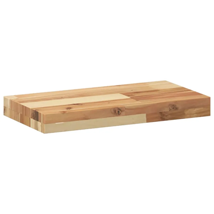 Étagères flottantes 2 pcs 40x20x4 cm acacia massif à l'huile - 3
