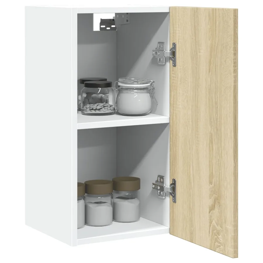 Armoire suspendue "Lyon" Chêne Sonoma 29,5 x 31 x 60 cm Bois d'ingénierie - 4