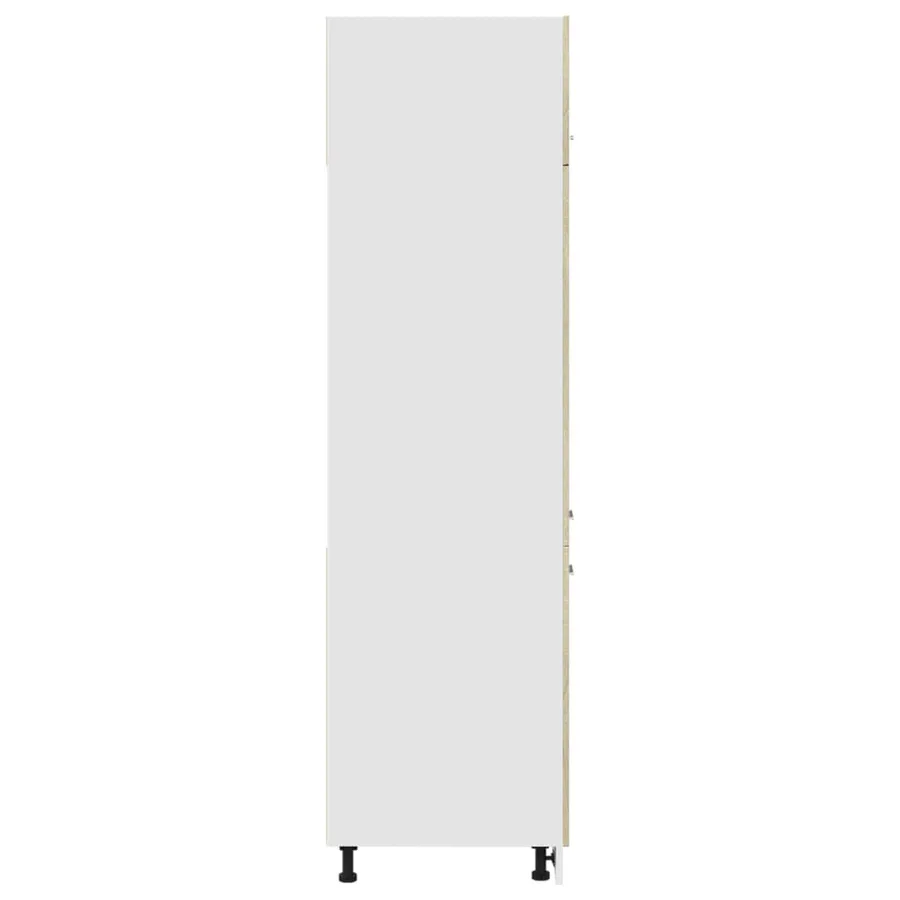 Armoire réfrigérée "Lyon" Chêne Sonoma 60 x 57 x 207 cm Bois d'ingénierie - 7