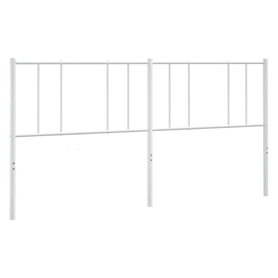 Tête de lit de remplacement métal blanc 180 cm - 6